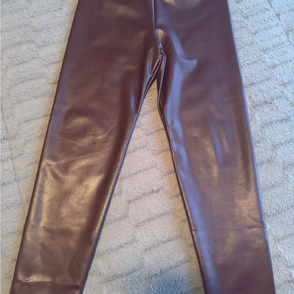 GAP Metallic Purple Kids Leggings